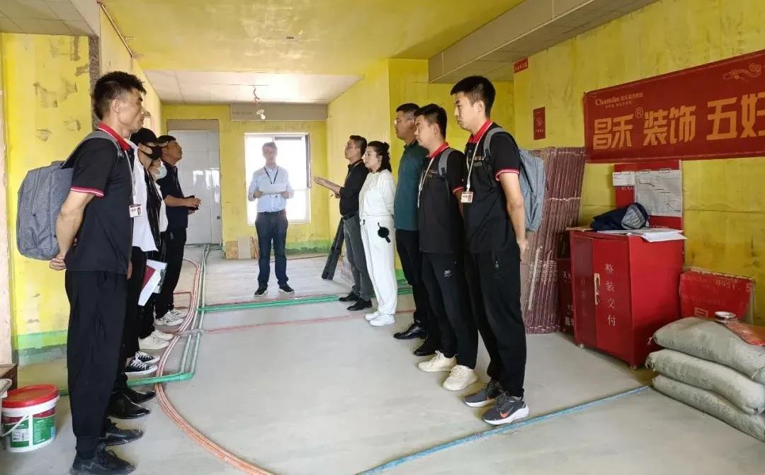 昌禾裝飾【鳳凰華府】工地聯(lián)檢丨鏡頭紀實，讓每個工地都禁得住考驗！