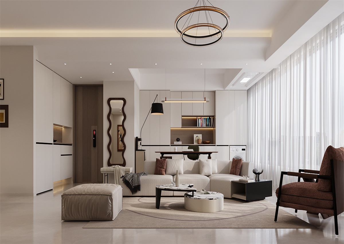 中海尚學府135㎡ | 為什么都喜歡奶油風？看完她家我知道了