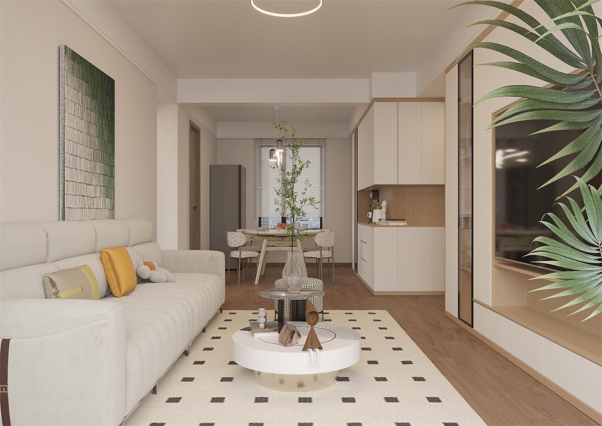 中房西悅府 | 簡約不失高級，127㎡原木奶油風滿是松弛感！