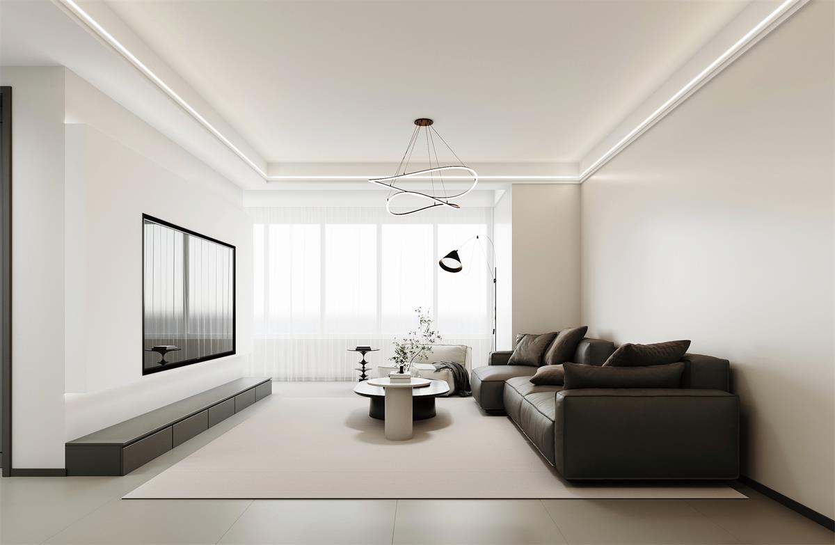 玉庭華府 | 憑啥這套130㎡簡(jiǎn)約風(fēng)能刷爆朋友圈？島臺(tái)+餐桌、床尾柜統(tǒng)統(tǒng)安排上！