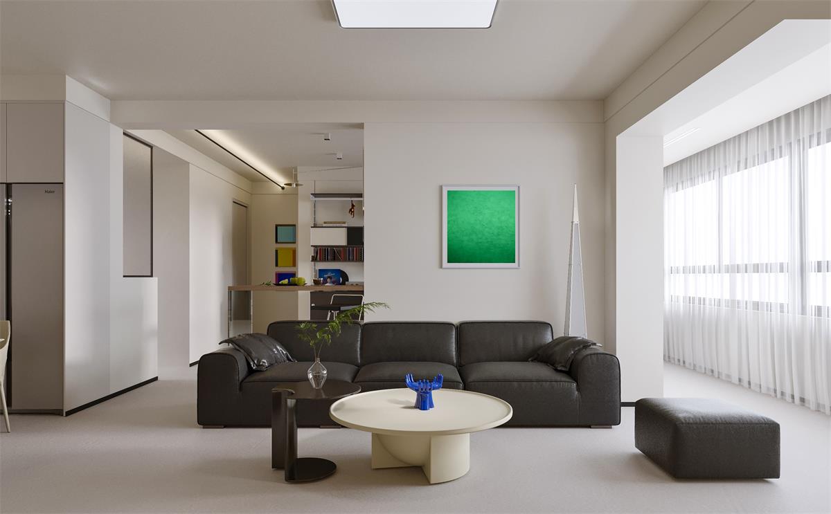 金地自在城 | 零零后獨(dú)居109㎡極簡(jiǎn)家，全開(kāi)放設(shè)計(jì)驚艷到我了！換你也上癮~