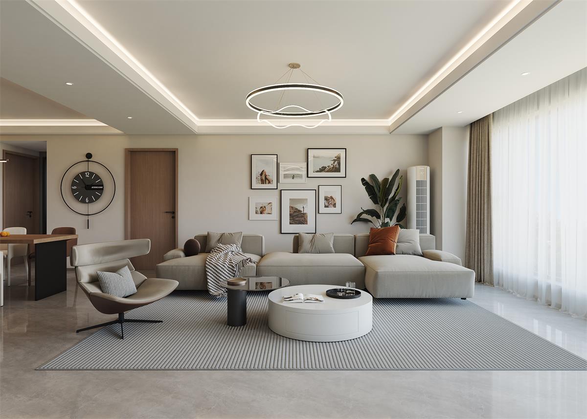 中海華樾 | 萬(wàn)萬(wàn)沒(méi)想到！這個(gè)130㎡簡(jiǎn)約風(fēng)的家，讓幸福感飆升！