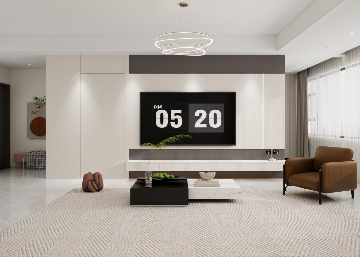 玉庭華府 | 135㎡現(xiàn)代簡約風(fēng)，給生活做減法，舒適加倍！