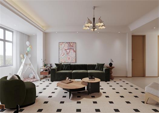 湖畔嘉苑 | 139㎡輕復(fù)古之家，不盲目跟風(fēng)，做生活的主角