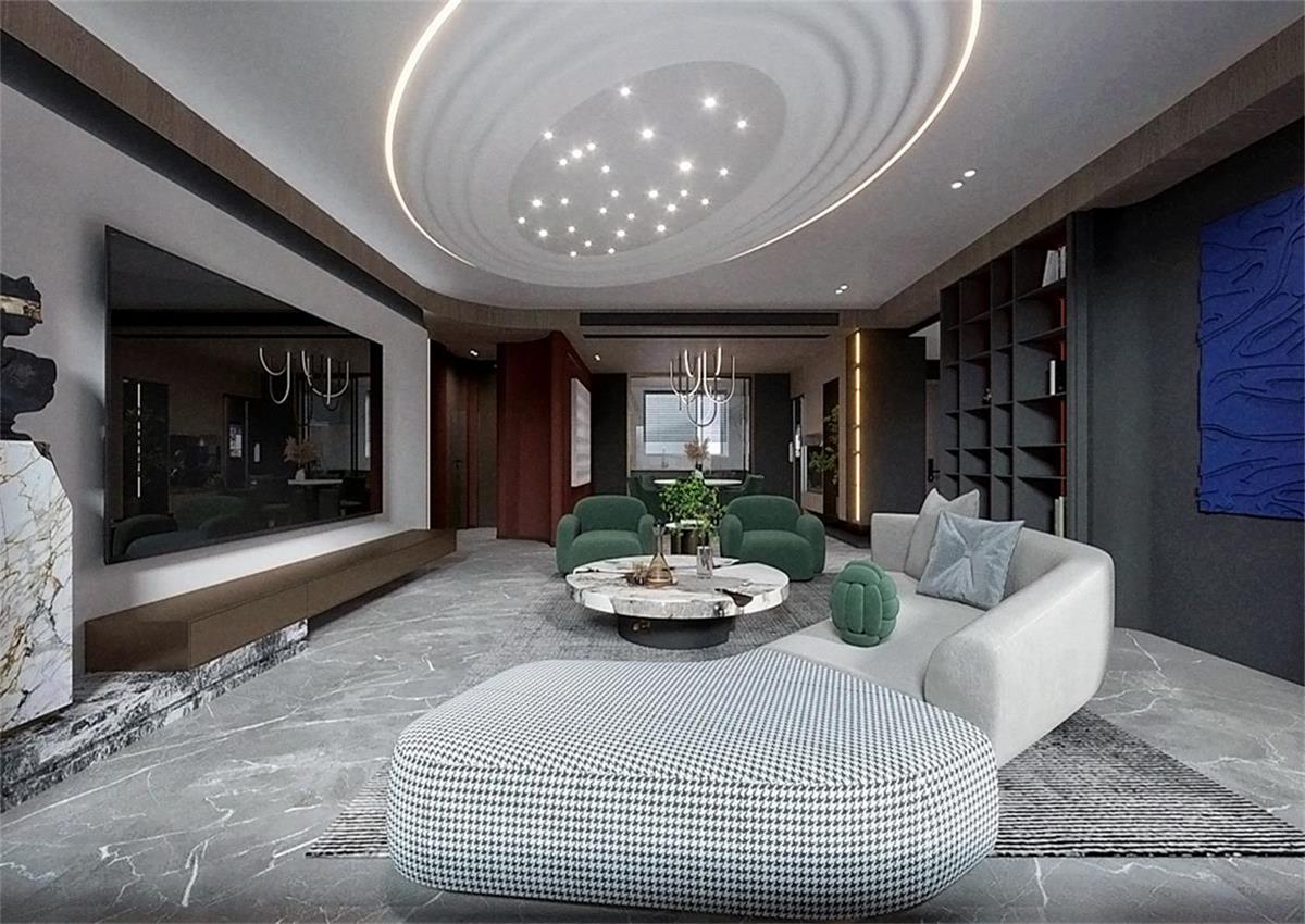 中海九樾143㎡ | 你不敢嘗試的暗黑系混搭風(fēng)，到底有多炫酷？！