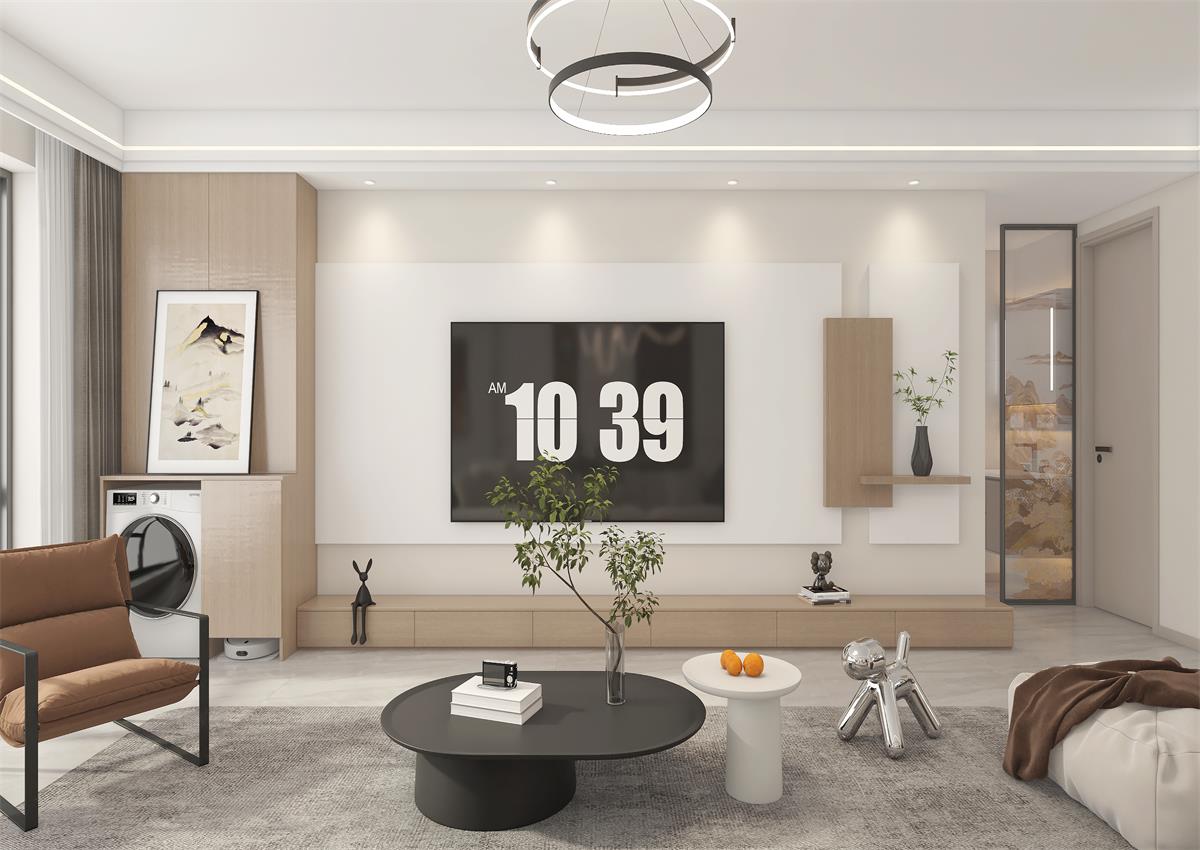 紫辰府128㎡ | 『奶油風』不是刷個大白墻！溫馨、顯大、好打理才是核心！