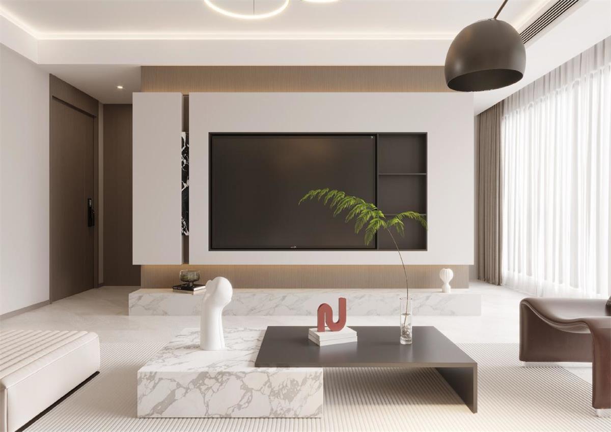 萬科錦曜143㎡ | 中性色調(diào)的自然風之家，慢生活的氛圍徹底治愈我了！