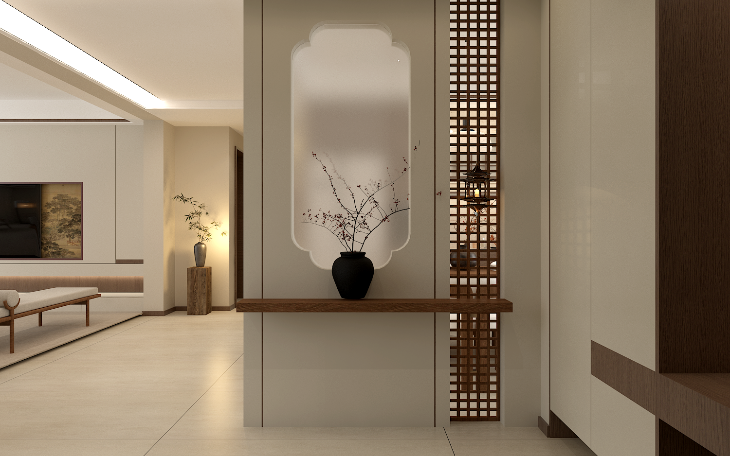 銀稅花園148㎡ | 出租房改造成這樣算不算成功？這個(gè)宋式美學(xué)的家簡(jiǎn)直贏(yíng)麻了！