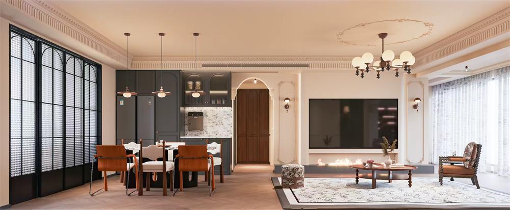 中梁印168㎡ | 絕美法式復古風！二人一貓裝滿日常的松弛與浪漫~