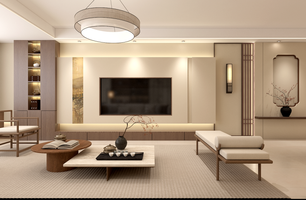 湖光印136㎡ | 宋式美學(xué)的含金量還在上升！直接拿下一家老小