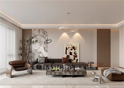 閱云庭118㎡ | 現(xiàn)代主義+低飽和色調的家，舒適耐看還不過時！